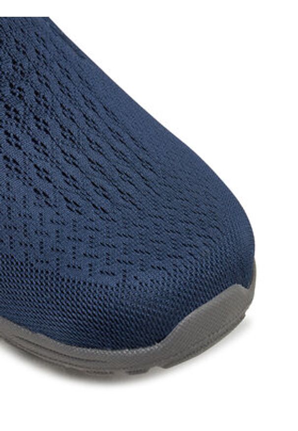 skechers - Skechers Półbuty Reggae Fest 2.0 - Guiding 158698/NVY Granatowy. Kolor: niebieski. Materiał: materiał