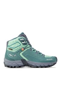 Salewa Trekkingi Ws Alpenrose 2 Mid Gtx 8540 Zielony. Kolor: zielony. Materiał: materiał