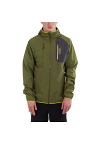 FUNDANGO - Kurtka softshellowa męska Fundango Alloy Hooded Softshell. Kolor: zielony. Materiał: softshell. Sezon: zima #1