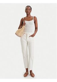 Guess Sweter W6GR11 Z0593 Biały Regular Fit. Kolor: biały. Materiał: syntetyk #5