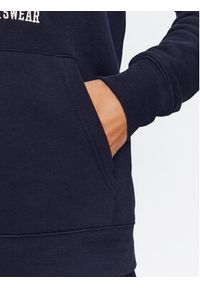 GANT - Gant Bluza Crest Hoodie 2006069 Granatowy Relaxed Fit. Kolor: niebieski. Materiał: bawełna #5