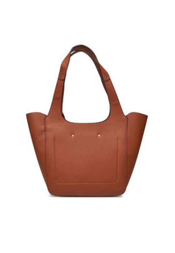 Guess Torebka Calista HWBG73 34220 Brązowy. Kolor: brązowy. Materiał: skórzane