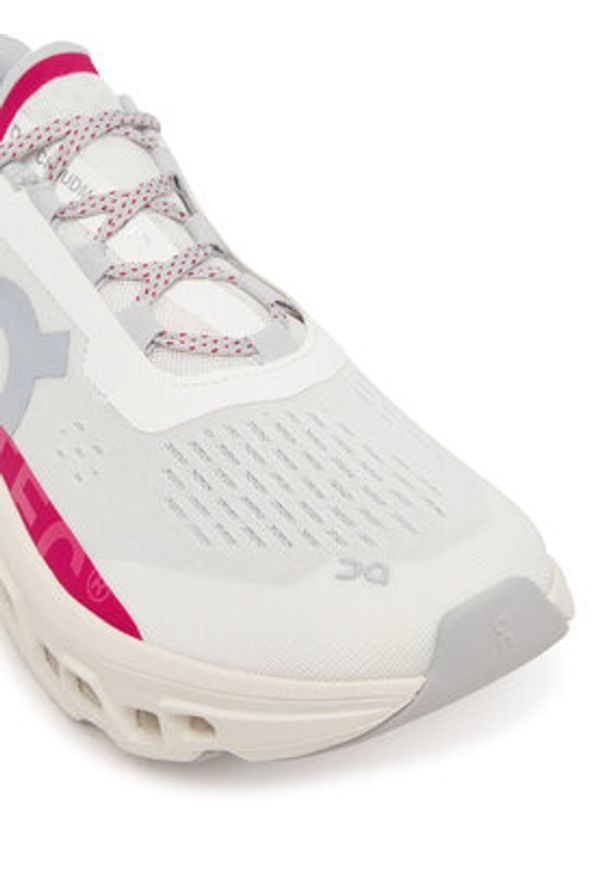 On Buty do biegania Cloudmonster 3WD1010 Biały. Kolor: biały. Materiał: materiał