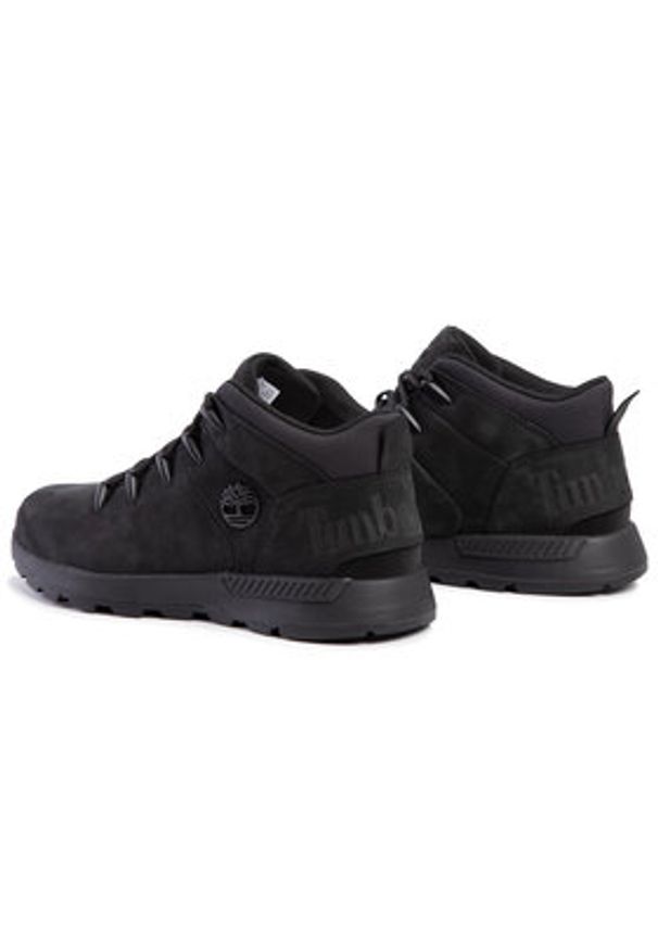Timberland Sneakersy Sprint Trekker Mid Hiker TB0A1YN50151 Czarny. Kolor: czarny. Materiał: nubuk, skóra. Sport: bieganie