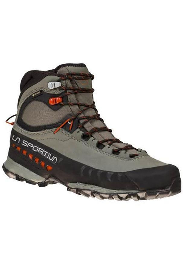 LA SPORTIVA - Buty trekkingowe męskie La Sportiva La Tx 5 Gtx Nubuckleder. Wysokość cholewki: za kostkę. Kolor: wielokolorowy. Materiał: zamsz, materiał, syntetyk. Szerokość cholewki: normalna