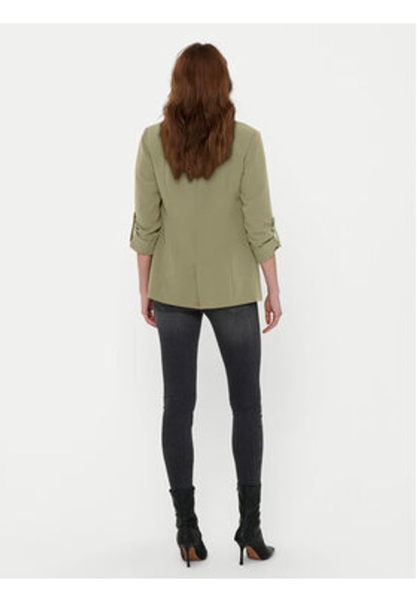 only - ONLY Marynarka Kayle 15218743 Zielony Regular Fit. Kolor: zielony. Materiał: syntetyk