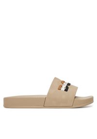 Klapki BOSS. Kolor: beżowy #1