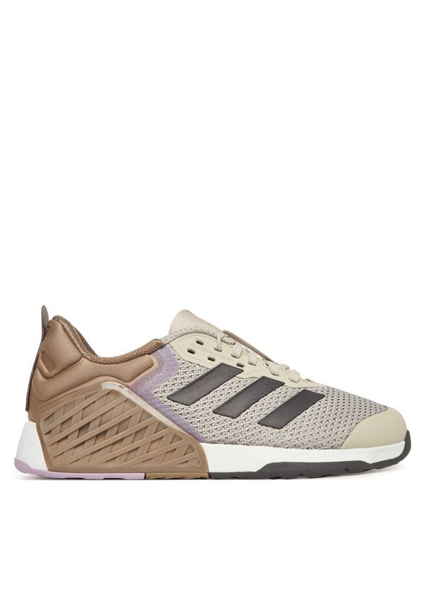 Adidas - Buty na siłownię adidas. Kolor: szary. Sport: fitness