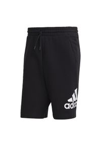 Adidas - Szorty Essentials Big Logo French Terry. Kolor: czarny, biały, wielokolorowy. Sport: fitness