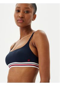 TOMMY HILFIGER - Tommy Hilfiger Góra od bikini UW0UW05806 Granatowy. Kolor: niebieski. Materiał: syntetyk