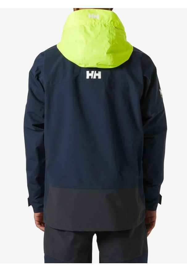 Kurtka przeciwdeszczowa męska Helly Hansen Pier 4.0 Jacket. Kolor: niebieski. Sport: turystyka piesza