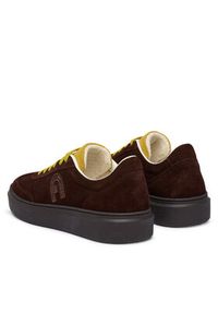 Furla Sneakersy Hype YM50HYP BX3494 PT 5300S Brązowy ciemny. Kolor: brązowy. Materiał: zamsz, skóra #3