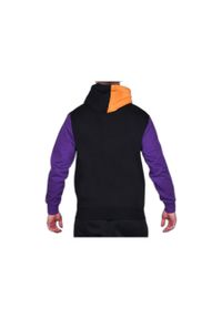 Mitchell & Ness - Bluza polar z kapturem Los Angeles Lakers NBA Color Blocked. Typ kołnierza: kaptur. Kolor: czarny. Materiał: polar #2