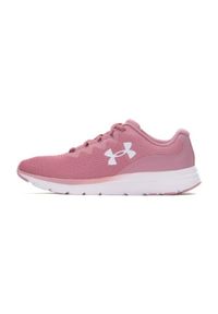 Buty Under Armour Charged Impulse 3 W 3025427-602 różowe. Okazja: na co dzień. Wysokość cholewki: przed kostkę. Kolor: różowy. Materiał: syntetyk, materiał, guma. Szerokość cholewki: normalna. Sport: fitness