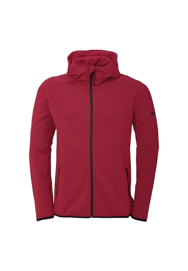 UHLSPORT - Dziecięca bluza dresowa z kapturem Uhlsport ID. Typ kołnierza: kaptur. Kolor: wielokolorowy, brązowy, czarny, czerwony, różowy. Materiał: dresówka. Wzór: nadruk. Sport: piłka nożna