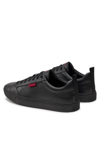 Hugo Sneakersy Morrie Tenn napu 50523642 Czarny. Kolor: czarny. Materiał: skóra