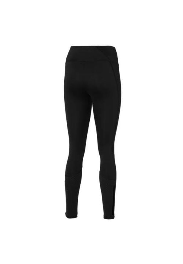 Spodnie do biegania damskie Mizuno Warmalite. Kolor: czarny. Materiał: materiał, syntetyk