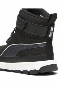 Puma - Dziecięce buty PUMA Evolve PUMA Black Strong Gray White. Kolor: biały, wielokolorowy, czarny, szary