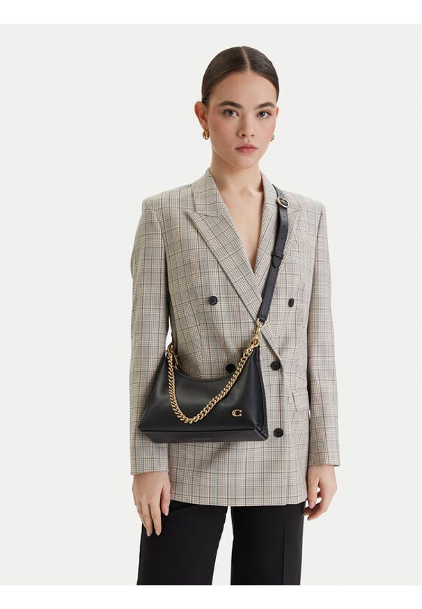 Coach Torebka Juliet CW640 Czarny. Kolor: czarny. Materiał: skórzane