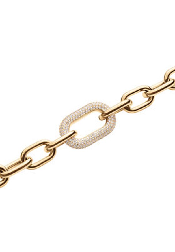 Daniel Wellington Naszyjnik Crystal Link DW00400589 Złoty. Materiał: metalowe, złote. Kolor: złoty