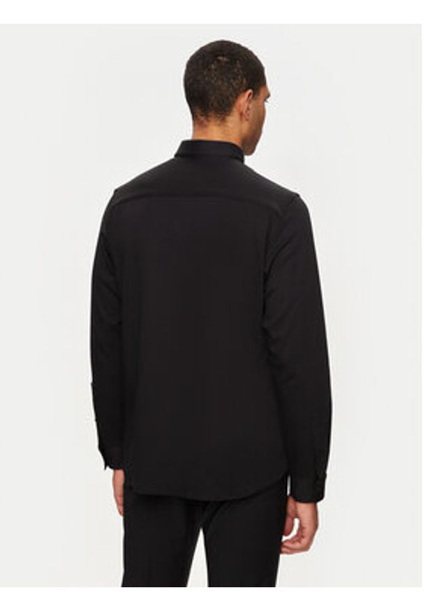 Calvin Klein Koszula K10K113339 Czarny Regular Fit. Kolor: czarny. Materiał: bawełna