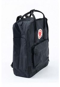 Fjällräven - Fjallraven plecak Kanken kolor czarny duży gładki F23510.550-550. Kolor: czarny. Wzór: gładki #3