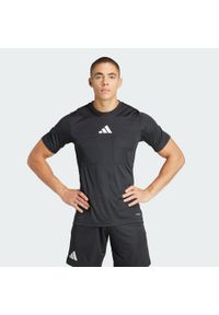 Adidas - Koszulka Referee 24. Kolor: czarny. Materiał: materiał. Sport: piłka nożna #1