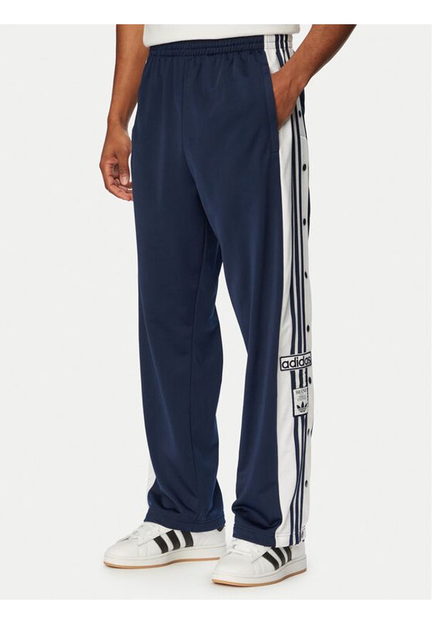 Adidas - adidas Spodnie dresowe Adibreak Classic KD1515 Granatowy Regular Fit. Kolor: niebieski. Materiał: syntetyk