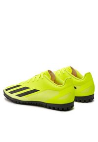 Adidas - adidas Buty do piłki nożnej X Crazyfast Club Turf Boots IF0723 Żółty. Kolor: żółty