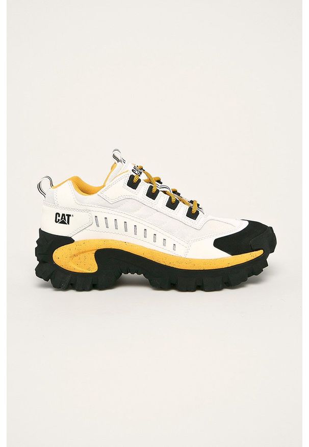 CATerpillar - Caterpillar - Buty. Zapięcie: sznurówki. Kolor: biały