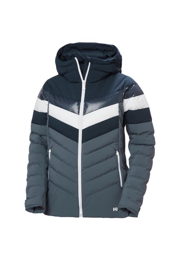 Damska kurtka puchowa Helly Hansen Imperial Puffy. Kolor: niebieski. Materiał: puch. Sezon: zima. Sport: narciarstwo