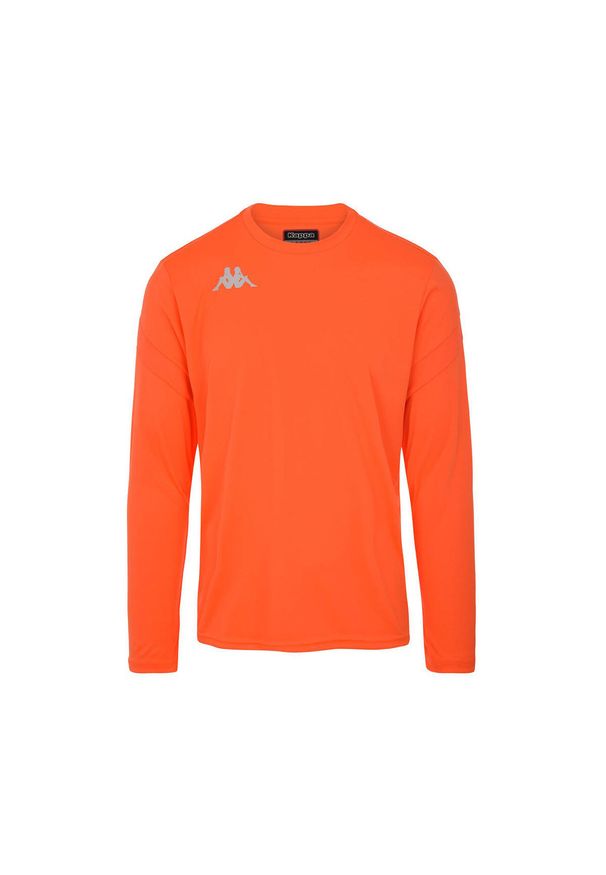 Jersey Kappa Dovol. Kolor: pomarańczowy. Materiał: jersey. Długość rękawa: długi rękaw. Sport: fitness