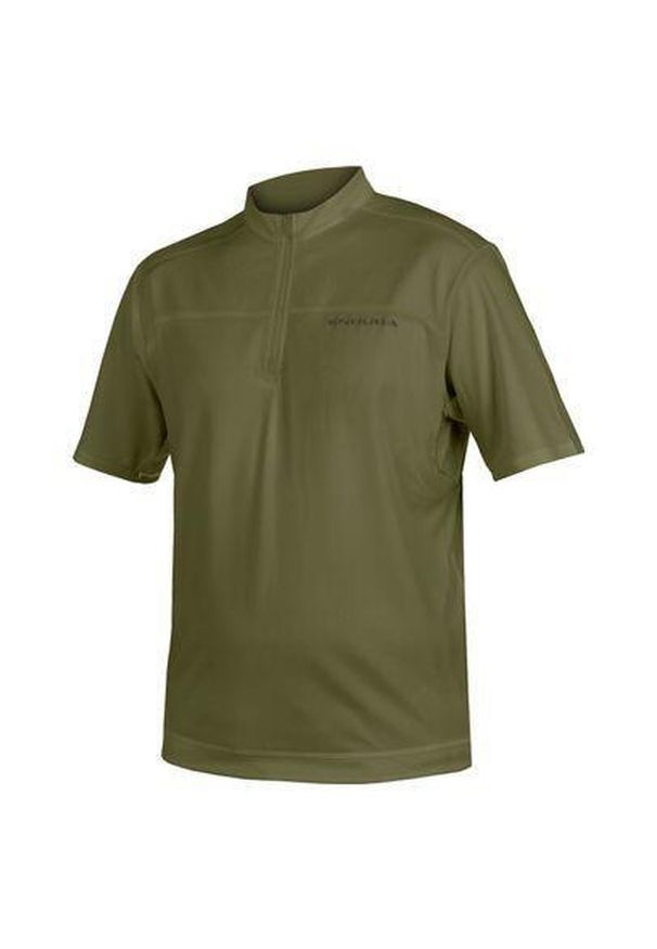 ENDURA - Koszulka rowerowa męska Endura Hummvee II S/S. Kolor: zielony. Sport: kolarstwo