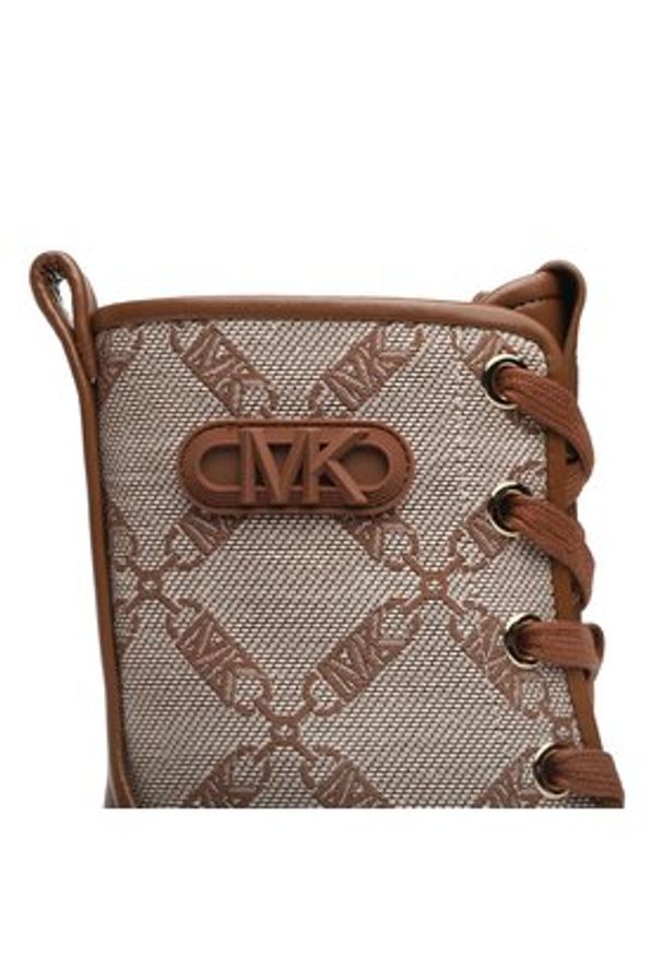 MICHAEL Michael Kors Botki Hanley 40F3HYME5Y Brązowy. Kolor: brązowy. Materiał: materiał