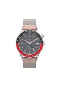 Timex Zegarek Waterbury Traditional GMT TW2V74100 Szary. Kolor: szary. Materiał: syntetyk #1