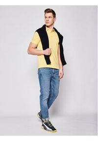 Polo Ralph Lauren Polo Core Replen 710782592 Żółty Custom Slim Fit. Typ kołnierza: polo. Kolor: żółty. Materiał: bawełna #3