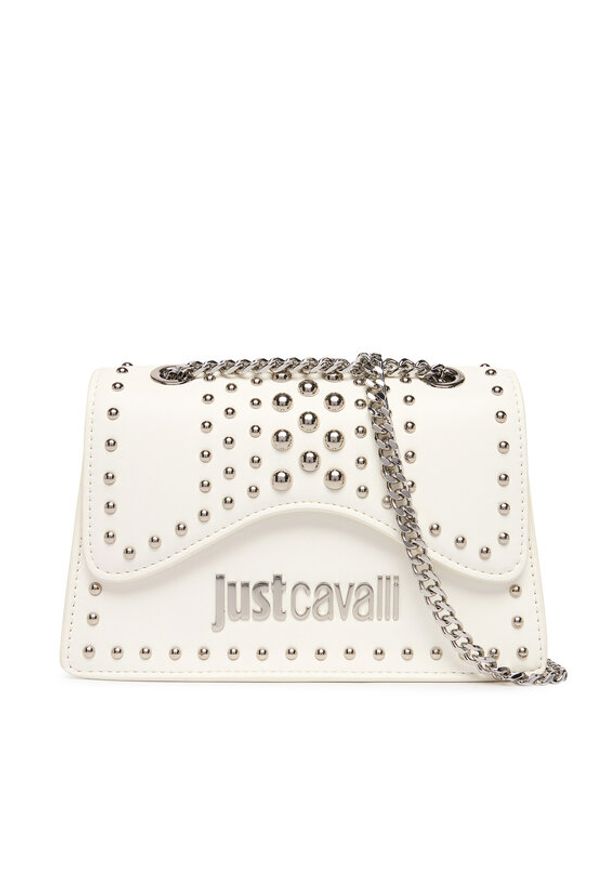 Just Cavalli Torebka 80RA4BP1 ZSD95 Biały. Kolor: biały. Materiał: skórzane