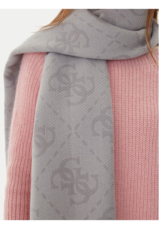 Guess Szalik AW5217 VIS03 Szary. Kolor: szary. Materiał: poliester, materiał