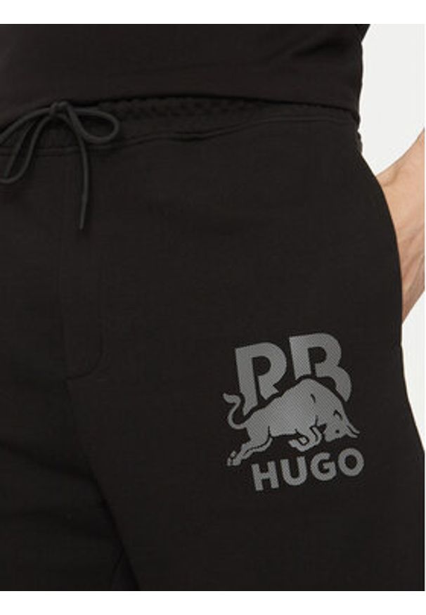 Hugo - HUGO Szorty sportowe Deswick_RB 50542809 Czarny Regular Fit. Kolor: czarny. Materiał: bawełna. Styl: sportowy