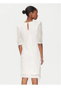 YAS Sukienka koktajlowa Bolina 26036529 Biały Slim Fit. Kolor: biały. Materiał: syntetyk. Styl: wizytowy #4
