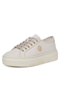 Rieker Sneakersy M1926-80 Biały. Kolor: biały. Materiał: materiał #4