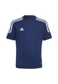 Adidas - Tiro 23 Club Training Jersey. Kolor: niebieski, wielokolorowy, biały. Materiał: jersey