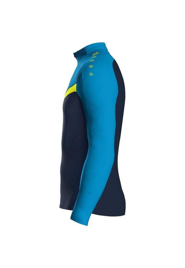 Dziecięca bluza dresowa zapinana na zamek Jako Iconic. Kolor: niebieski. Materiał: dresówka