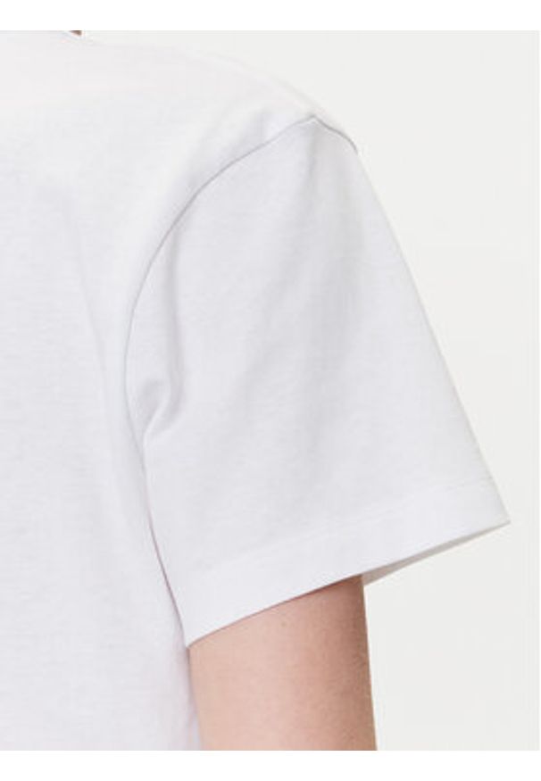 Hugo - HUGO T-Shirt Destrel_2 50544897 Biały Relaxed Fit. Kolor: biały. Materiał: bawełna