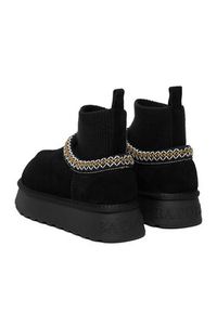 Badura Śniegowce EO-ANDREA-TS6278-01 Czarny. Kolor: czarny. Materiał: skóra, zamsz #5
