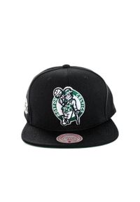 Czapka z daszkiem męska do koszykówki Mitchell & Ness NBA Boston Celtics czarna. Kolor: czarny #2