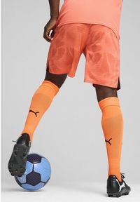 Puma - Szorty bramkarskie Manchester City 24/25 PUMA Neon Sun Orange. Kolor: pomarańczowy, żółty, wielokolorowy