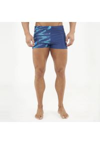 LEGEA - Kąpielówki bokserki HALLEK niebieskie błękitne. Kolor: niebieski #1