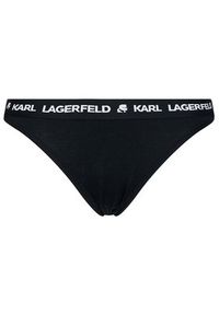 Karl Lagerfeld - KARL LAGERFELD Komplet 2 par fig klasycznych Logo Set 211W2127 Czarny. Kolor: czarny. Materiał: lyocell #5