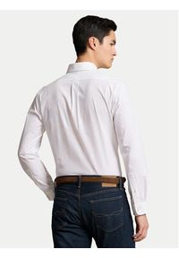 Polo Ralph Lauren Koszula 710928255002 Biały Custom Fit. Typ kołnierza: polo. Kolor: biały. Materiał: bawełna #4